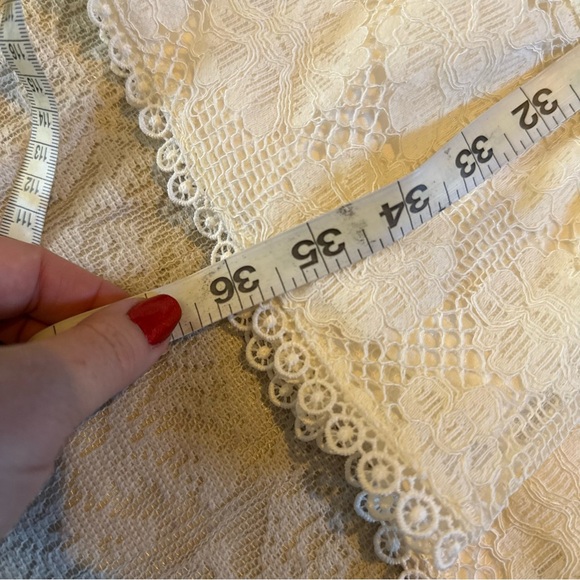 NWT City Chic garden kisses ivory lace eyelet dress - Picture 7 of 11